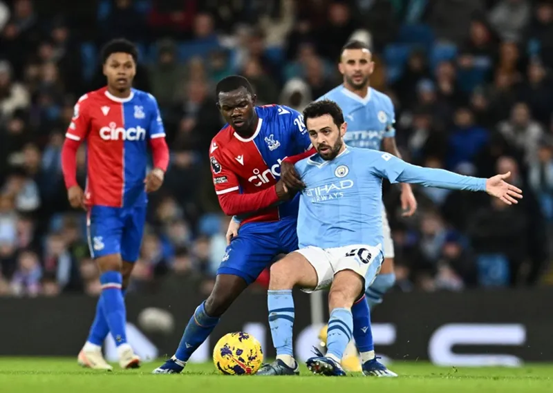 Tip kèo bóng đá trận Crystal Palace vs Manchester City uk88