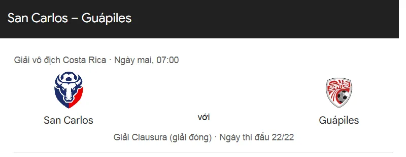 Tip kèo bóng đá trận San Carlos vs Santos De Guapiles uk88