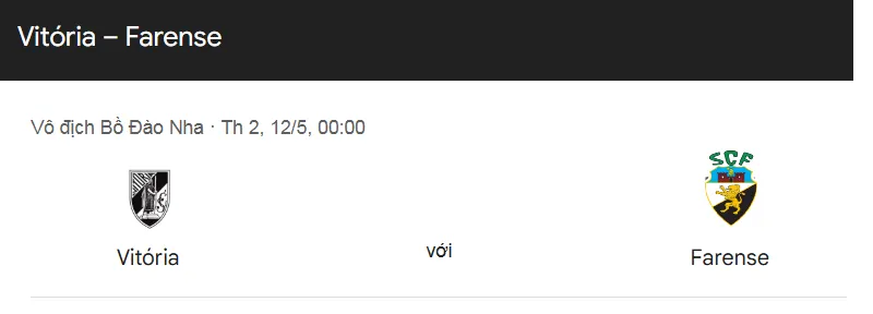 Tip kèo bóng đá trận Vitoria Guimaraes vs Farense uk88