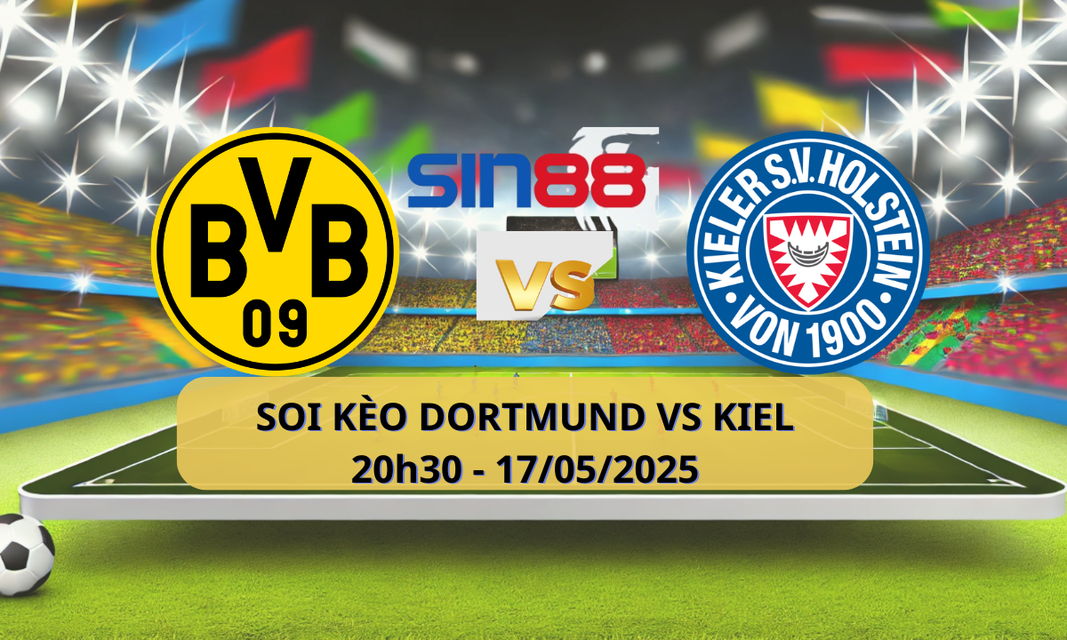 Nhận định bóng đá Dortmund - Holstein Kiel 20h30 ngày 17/05/2025 - Bundesliga (Kate)