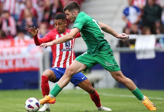 Màn đụng độ Osasuna vs Atletico Madrid