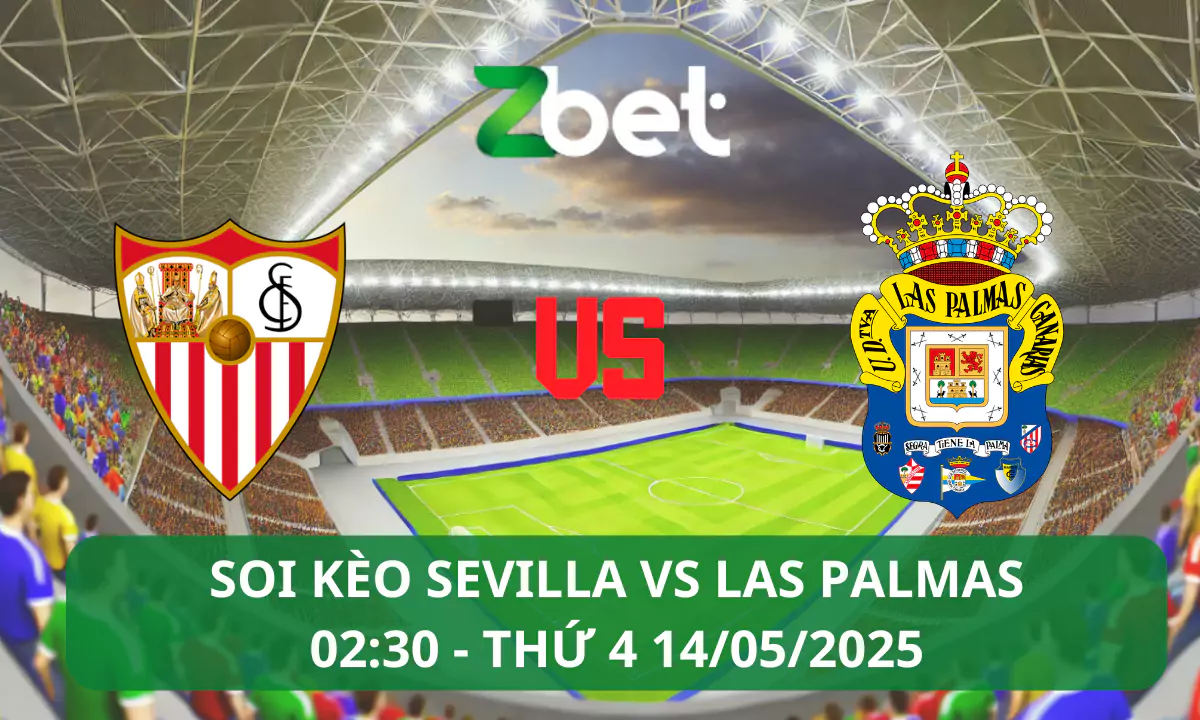 Nhận định soi kèo Sevilla vs Las Palmas, 02h30 14/05/2025 – La Liga