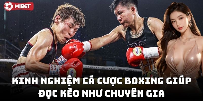 Kinh nghiệm cá cược boxing giúp đọc kèo như chuyên gia