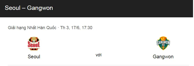 Nhận định trận đấu FC Seoul vs Gangwon uk88