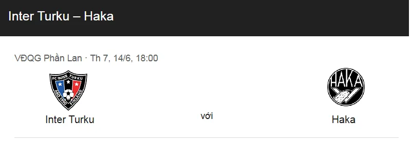 Nhận định trận đấu Inter Turku vs Haka uk88