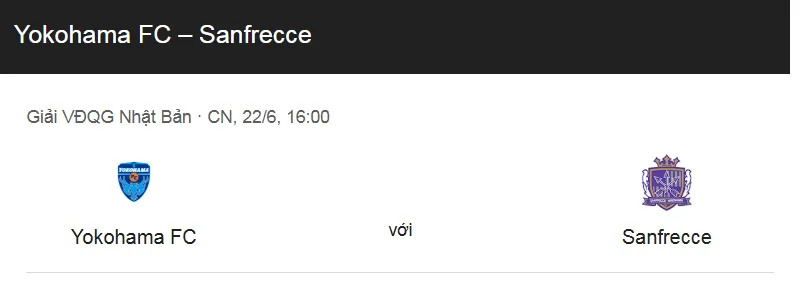 Nhận định trận đấu Yokohama FC vs Sanfrecce Hiroshima uk88