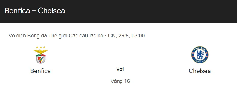 Tip kèo bóng đá trận Benfica vs Chelsea uk88