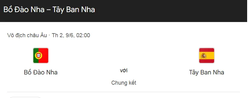 Tip kèo bóng đá trận Bồ Đào Nha vs Tây Ban Nha uk88