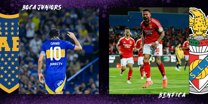 Tip kèo bóng đá trận Boca Juniors vs Benfica uk88