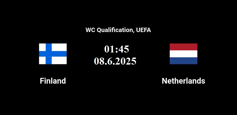 Tip kèo bóng đá trận Finland vs Netherlands UK88 