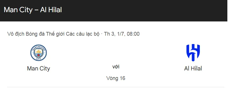 Tip kèo bóng đá trận Manchester City vs Al Hilal uk88