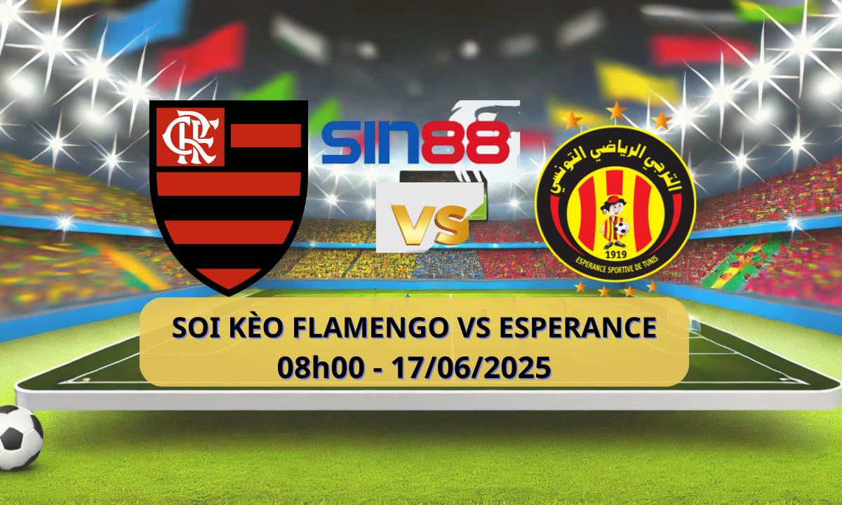 Nhận định bóng đá Flamengo RJ - Esperance Tunis 08h00 ngày 17/06/2025 - FIFA Club World Cup (Kate)