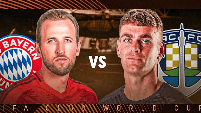 Màn đụng độ Bayern Munich vs Auckland City