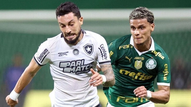 Màn đụng độ Palmeiras vs Botafogo