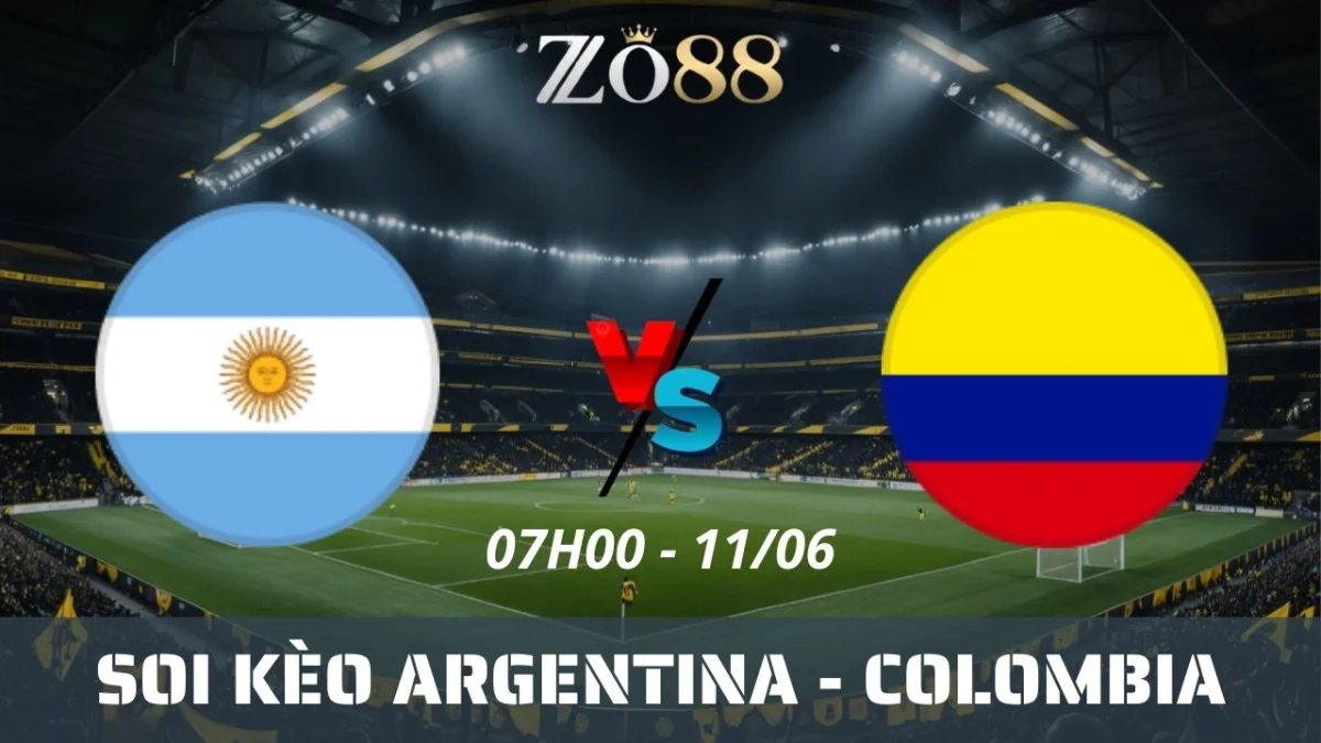 Soi kèo nhà cái Argentina vs Colombia, 11/06/2025 07h00 Vòng loại World Cup