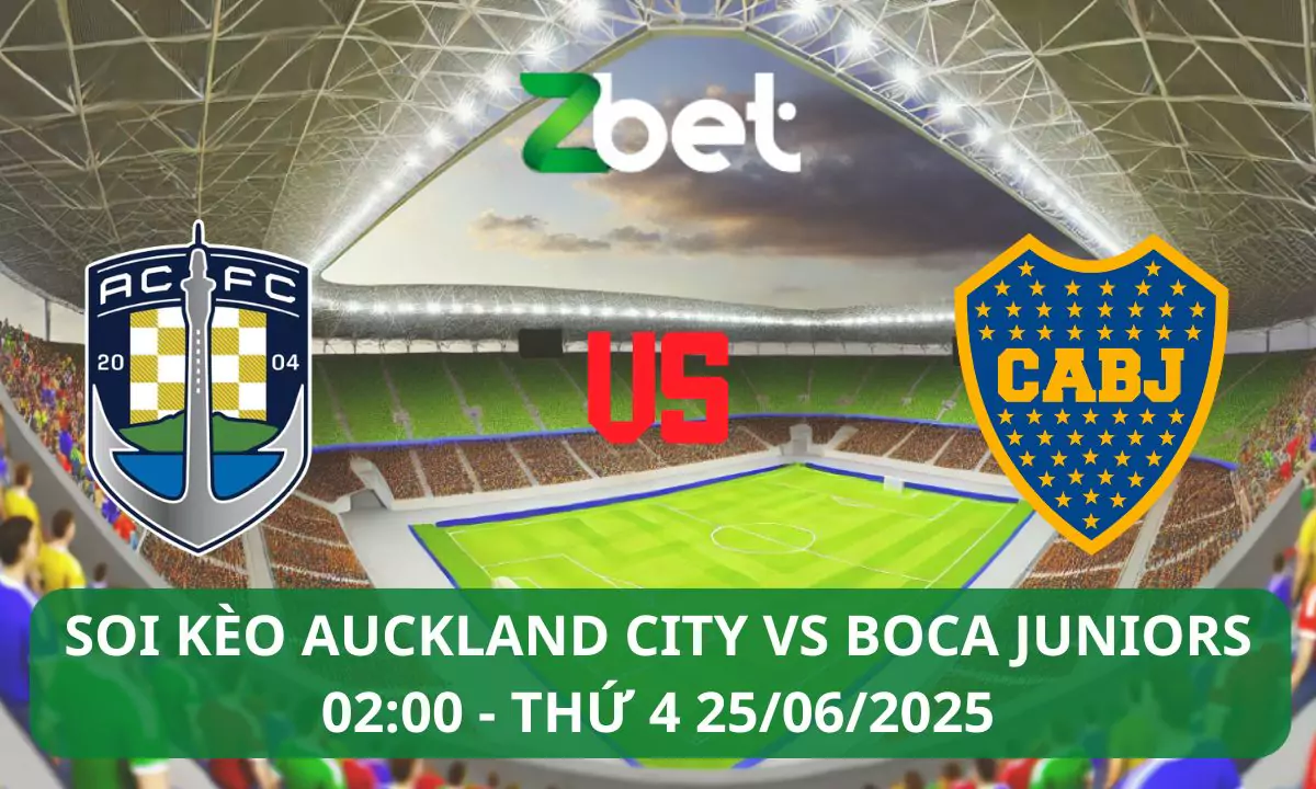 Nhận định soi kèo Auckland City vs Boca Juniors, 02h00 25/06/2025 – Club World Cup