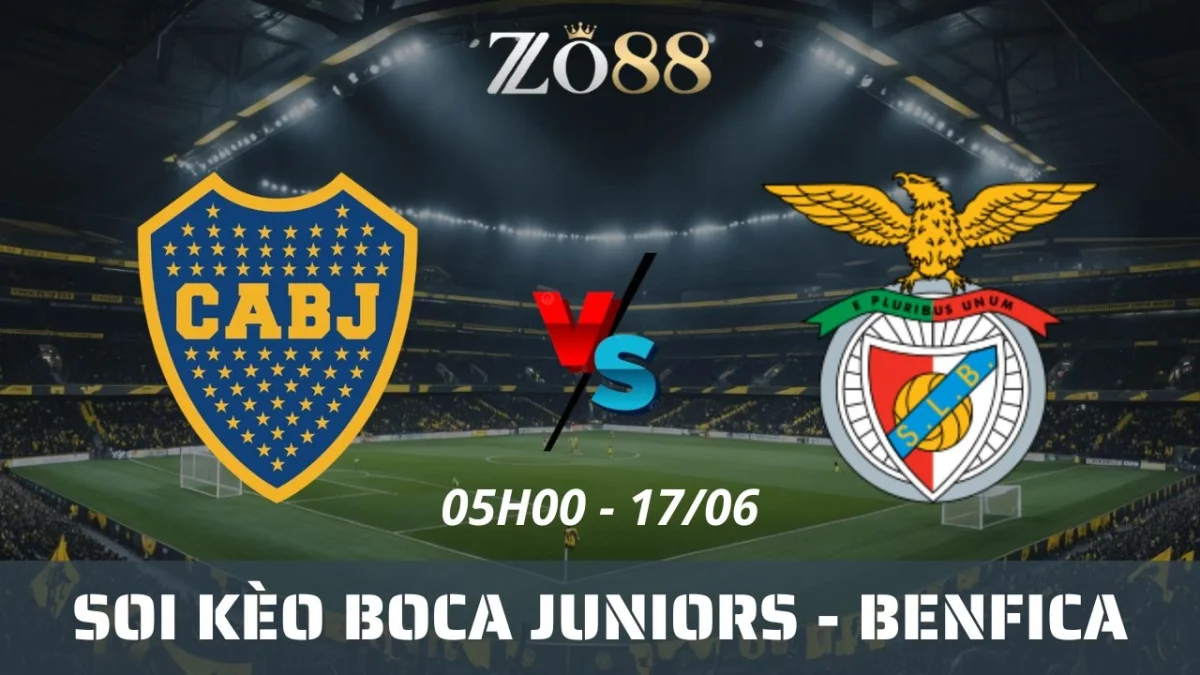 Soi kèo nhà cái Boca Juniors vs Benfica, 17/06/2025 05h00 Club World Cup