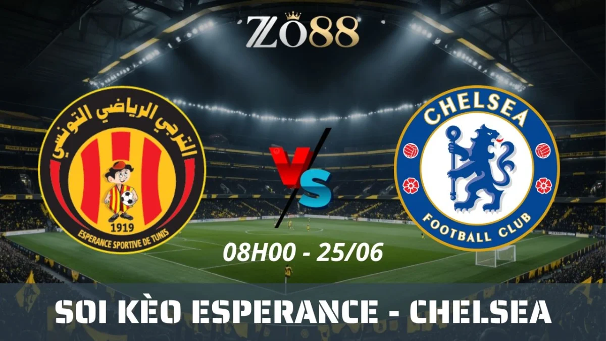 Soi kèo nhà cái Esperance vs Chelsea, 25/06/2025 08h00 Club World Cup