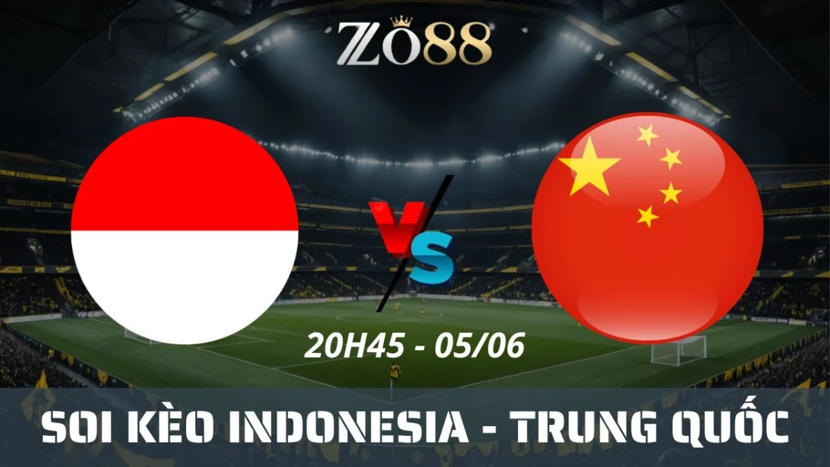 Soi kèo nhà cái Indonesia vs Trung Quốc, 05/06/2025 20h45 Vòng loại World Cup