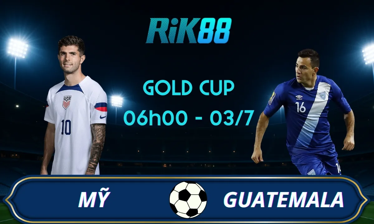 Soi kèo Mỹ vs Guatemala, 06h00 ngày 03/07/2025 – Gold Cup