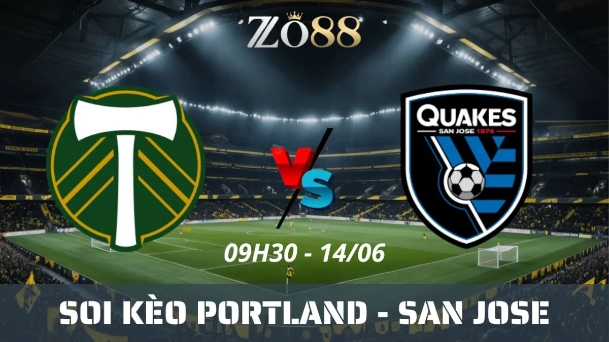 Soi kèo nhà cái Portland vs San Jose, 14/06/2025 09h30 MLS