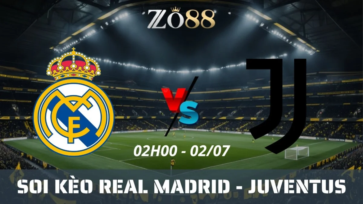 Soi kèo nhà cái Real Madrid vs Juventus, 02/07/2025 02h00 Club World Cup