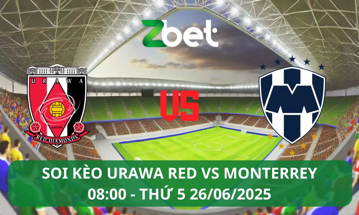 Nhận định soi kèo Urawa Reds vs Monterrey, 08h00 26/06/2025 – Club World Cup