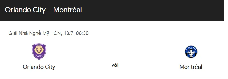 Kèo Tip Bóng Đá Orlando City vs Montreal uk88