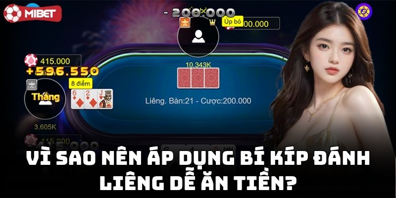Bí Kíp Đánh Liêng Dễ Ăn Tiền tránh mất trắng