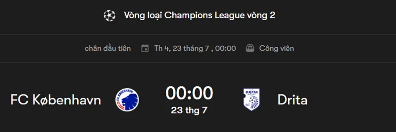 Nhận Định Bóng Đá FC Copenhagen vs Drita uk88