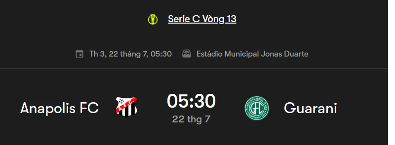 Nhận Định Kèo Bóng Đá Anápolis GO vs Guarani de Campinas uk88