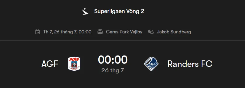 Nhận Định Trận đấu giữa AGF Aarhus vs Randers FC uk88