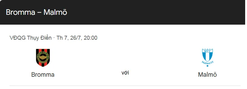 Nhận định bóng đá IF Brommapojkarna vs Malmö FF uk88
