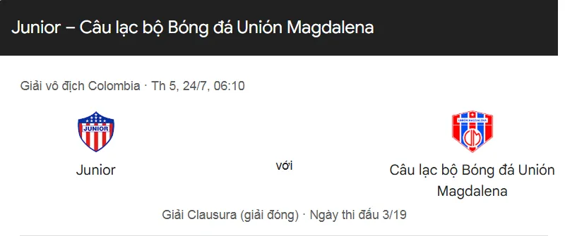 Nhận định bóng đá Junior Barranquilla vs Union Magdalena uk88