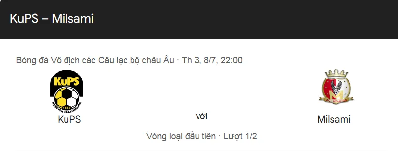 Nhận định bóng đá KuPS vs Milsami Orhei uk88