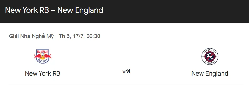Nhận định bóng đá New York Red Bulls vs New England Revolution uk88