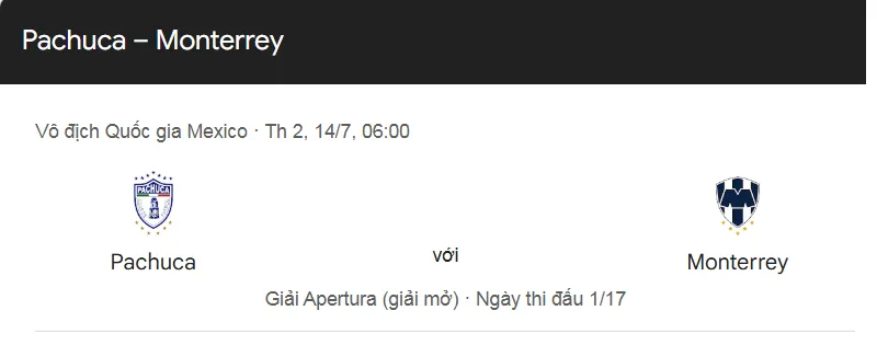 Nhận định bóng đá Pachuca vs Monterrey uk88