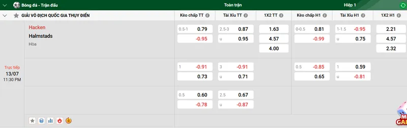 Nhận định bóng đá chi tiết trận Häcken vs Halmstads BK uk88