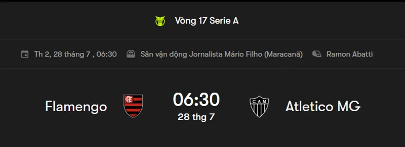 Nhận định bóng đá trận CR Flamengo RJ vs Atletico Mineiro uk88