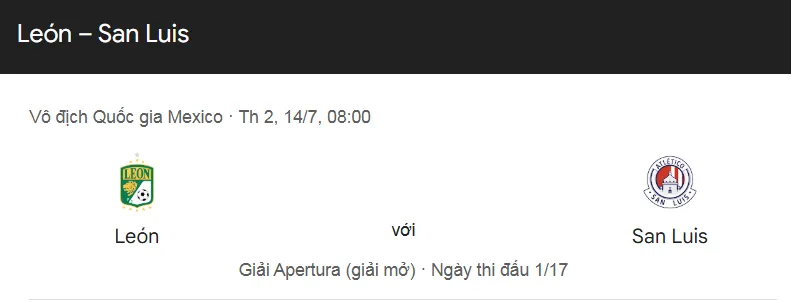 Nhận định trận đấu Club Leon và Atletico San Luis uk88