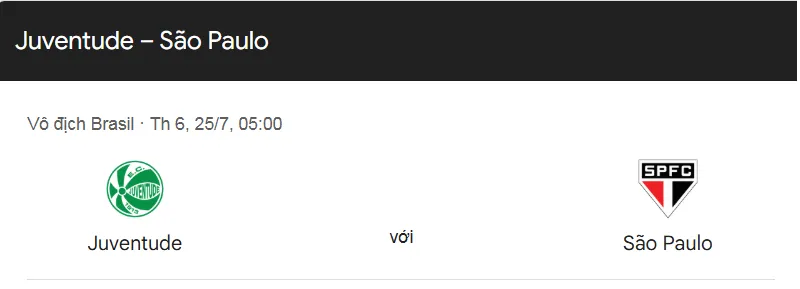 Nhận định trận đấu Juventude vs Sao Paulo SP uk88