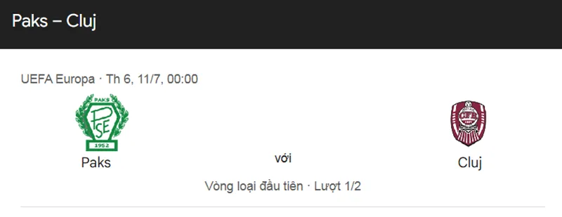 Nhận định trận đấu Paksi FC vs CFR 1907 Cluj uk88