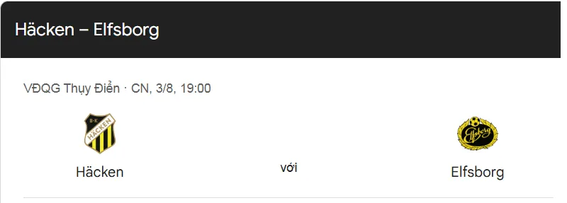 Phân Tích & Tip Kèo Bóng Đá Hacken vs Elfsborg uk88