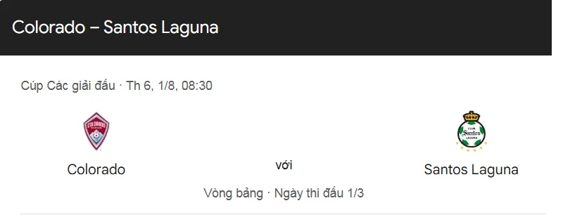 Soi Kèo, Nhận Định, Dự Đoán Colorado Rapids vs Santos Laguna uk88