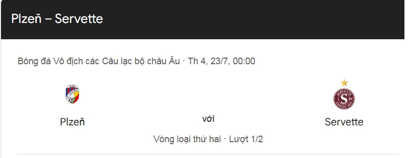 Tip Phân Tích Kèo & Dự Đoán Tỷ Số Viktoria Plzen vs Servette uk88