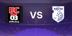Tip kèo bóng đá: Differdange vs Drita – Vòng loại UEFA Champions League 2025/26 (Ngày 16/7/2025)