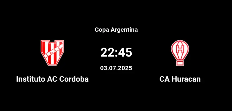 Tip kèo bóng đá trận Instituto Cordoba vs Huracan uk88 