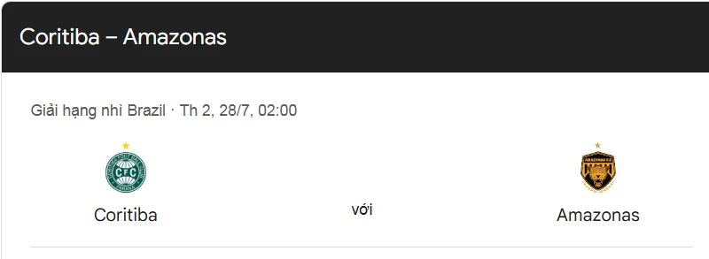 Tips Bóng Đá Trận Đấu Giữa Coritiba Vs Amazonas uk88