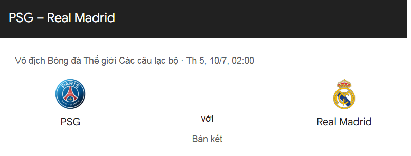 Tips Nhận Định Trận Đấu Giữa Paris Saint Germain vs Real Madrid uk88
