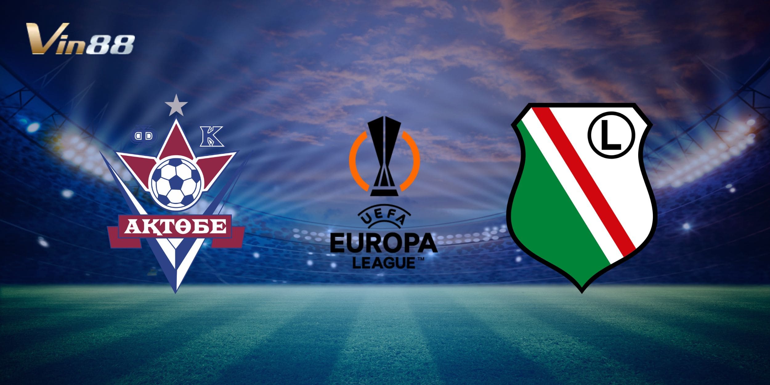 Aktobe chuẩn bị tiếp đón Legia Warszawa trên sân nhà Central Stadium